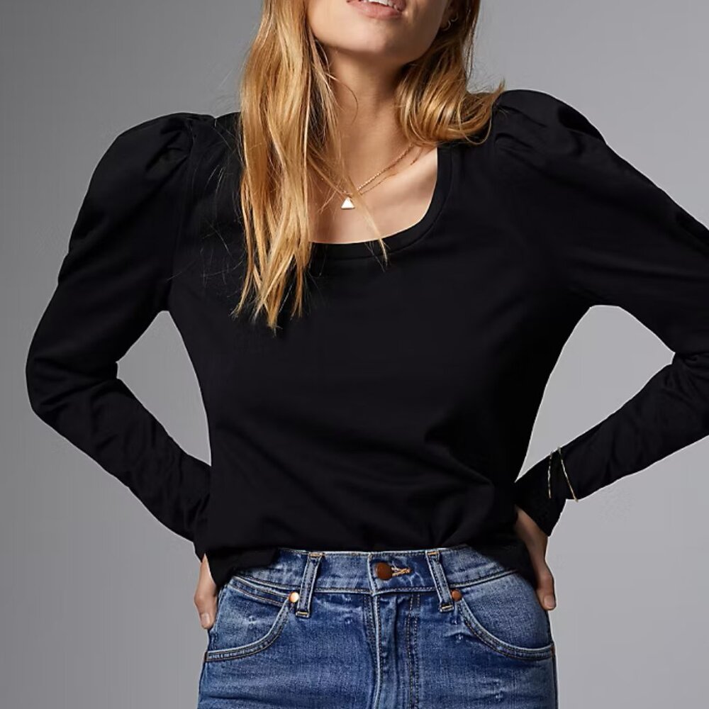 Anthropologie Shannon Puff Sleeve Blouse